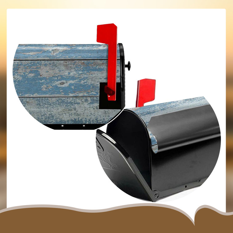 Eternal Night Daisy Wooden Mailbox Cover Wayfair